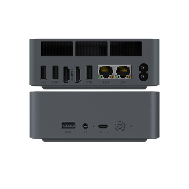 Beelink EQR5 AMD 5650U 8GB 500GB Mini PC SSD Support 2 HDTV Display USB-C New Industrial Mini Computer Discount Gaming Mini Pc