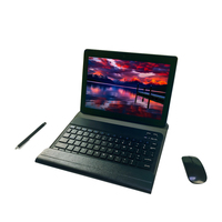 Mini ordinateur portable 10,1 pouces Win10/11, double Wifi 2,4G+5G, écran tactile IPS 1280*800, charge rapide DC, processeur Intel Celeron, anglais, neuf