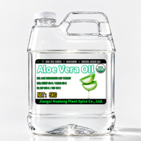 Huile d'aloe vera biologique 100% pure pour les soins de la peau et les cosmétiques - Huile végétale infusée à l'aloe vera fraîche, extrait botanique pressé à froid, en vrac 1 kg
