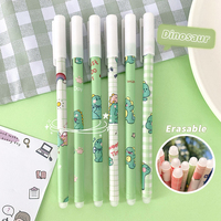 Stylo Gel Gomme Effaçable Mignon Kawaii à Pointe Fine 0.5mm, Écriture Fluide, Idéal Cadeau Étudiants, Meilleure Vente