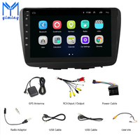 Lecteur multimédia DVD de voiture Android 9 pour Suzuki Baleno 2015 2016 2017 2018, navigation GPS, radio, vidéo, audio, autoradio