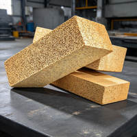 Brique isolante légère en polyballe d'alumine à faible conductivité thermique, réfractaire, pour revêtement de four