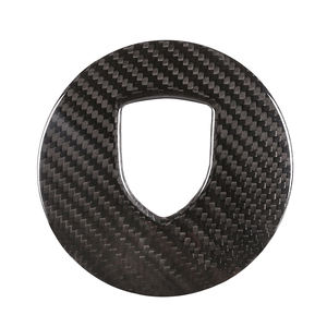 Carmon Per <span class=keywords><strong>porsche</strong></span> <span class=keywords><strong>accessori</strong></span> Macan disco In Fibra di Carbonio sterzo copertura della ruota di copertura <span class=keywords><strong>accessori</strong></span> interni 2014-2020 - Product Image 5