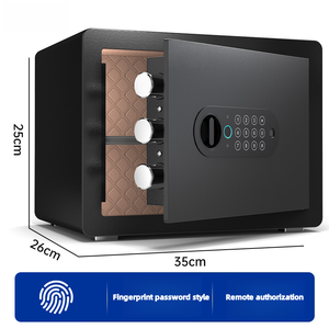 Nhỏ Tất Cả Thép 25Cm Khóa Chìa Khóa Chống Trộm Két An Toàn Cho Nhà Văn Phòng Và Khách Sạn Vô Hình Trẻ Em Của Hộ Gia Đình Két - Product Image 2