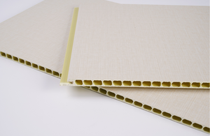 Tấm ốp trần và tường <span class=keywords><strong>WPC</strong></span> PVC chất lượng siêu cao, tấm ốp tường nhựa nội thất sợi tre - Product Image 2