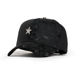 프로 판매 할로윈 에디션 오리지널 Gorras 자수 맞춤형 야구 모자 G5 수염 모자 G5 모자 바바 모자 <span class=keywords><strong>B</strong></span> 스타 GRAFFITI - Product Image 1