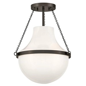 Brass & White Glass Vintage Luxury <b>Flush</b> <b>Mount</b> <b>Ceiling</b> <b>Light</b> | Opulent Lighting for Hotel Leisure Area & Premium Guest Room - Product Image 6