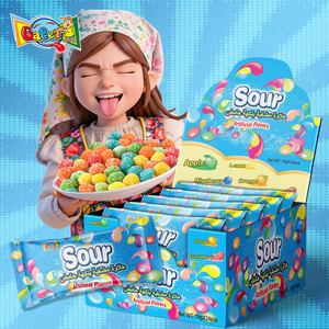 Caramelos Masticables Skittle-s con Polvo Ácido Recubierto de 17g al por Mayor en Bolsa, Colores Naturales, Ingredientes Veganos, Sabores Frutales, Caramelos Masticables Coloridos - Product Image 1