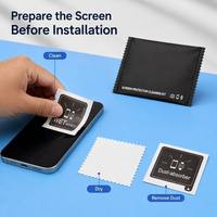 Service d'emballage OEM/ODM personnalisé de haute qualité avec chiffon en microfibre tout-en-un pour le nettoyage du clavier et de l'écran d'ordinateur portable