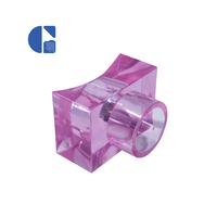 Vente en gros de couvercle de parfum en acrylique transparent 15mm 13mm personnalisé couvercle en plastique pp bouchon de bouteille de parfum en verre