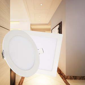 ไฟ LED สำหรับใช้งานเชิงพาณิชย์ โคมไฟฝังเพดานแบบไร้ขอบ สีดำ อะลูมิเนียม 4100K ใช้ไฟ AC อายุการใช้งาน 50000 ชั่วโมง 90 CRI ปรับความสว่างได้ รับประกัน 3 ปี - Product Image 4