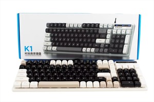 New K1 Mechanical <b>USB</b> 2.0 Wired Computer <b>Keyboard</b> 101-Key Desktop Office OEM ODM Custom Logo Plug and Play Wholesale - Product Image 4