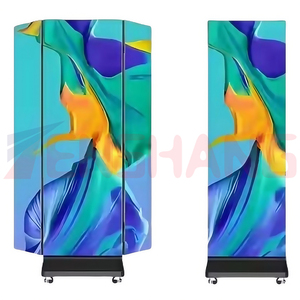 Trifold kỹ thuật số LED Poster p1.5 p1.8 P2 p2.5 trong nhà HD quảng cáo điện tử màn hình LED Điều khiển Wifi tầng thường vụ LED hiển thị - Product Image 1