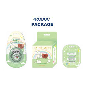 GOODMAX Lames de <span class=keywords><strong>rasoir</strong></span> de haute qualité <span class=keywords><strong>pour</strong></span> femmes Lame remplaçable Mini Body <span class=keywords><strong>Bikini</strong></span> Underarm Razor avec étui de voyage - Product Image 6