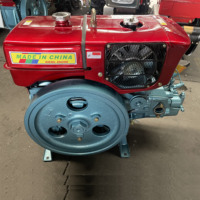 Motor Diésel de 4 Tiempos, 1 Cilindro, 13 HP, Refrigerado por Agua, Modelo Zs195 de Fábrica
