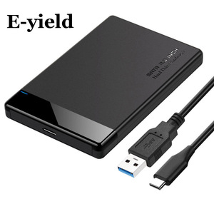 Carcasa para disco duro SATA E-Yield de 2.5 pulgadas con USB 3.1 Tipo C para almacenamiento externo HDD/SSD - Product Image 1