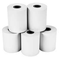 Papier thermique pour imprimante de supermarché à prix promotionnel en Chine, rouleaux de papier de caisse enregistreuse personnalisés, rouleaux de papier de caisse enregistreuse