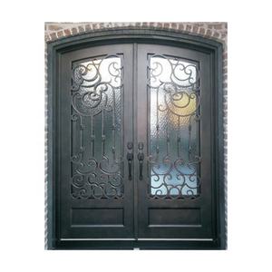 Presente cupones en efectivo de 500 yuanes, nuevo estilo popular Puerta de arte del hierro rotura térmica - Product Image 4