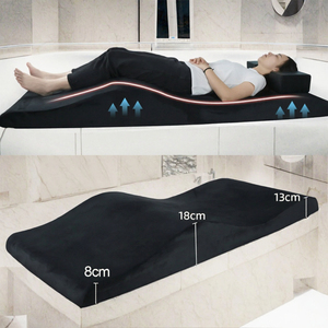 ที่นอนโค้งรุ่น Lash Bed Topper จากโรงงานขายส่ง พรีเมียมเมมโมรี่โฟม-กำมะหยี่ เฟอร์นิเจอร์เชิงพาณิชย์สำหรับเวิร์คช็อป โต๊ะนวดสมัยใหม่ - Product Image 3