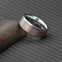 Bague de luxe faite à la main TIZTI en forme de dôme pour homme, avec bande en cobalt décalée, superconductrice, pour mariage, fiançailles, fête, anniversaire, cadeau