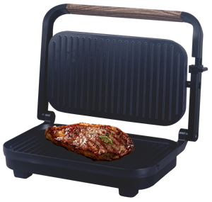 <b>Electric</b> <b>Grills</b> for Household with Nonstick Plates Press Portable Indoor No Oil <b>Grills</b> - Product Image 1