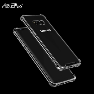 ATOUCHBO Anti-caída a prueba de golpes armadura dura PC contraportada Airbag diseño TPU teléfono móvil cubierta para Samsung - Product Image 1
