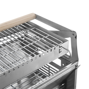 WELAND Portable 360 °   Barbecue rotatif au charbon de bois avec panier rotatif - Barbecue en acier inoxydable 304 pour le <span class=keywords><strong>camping</strong></span> - Product Image 5