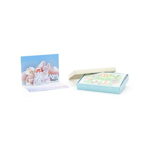 Ensemble de cartes de vœux en carton 300 g/m², boîte de cartes de Noël avec enveloppe pour cadeau de fête - Product Image 1