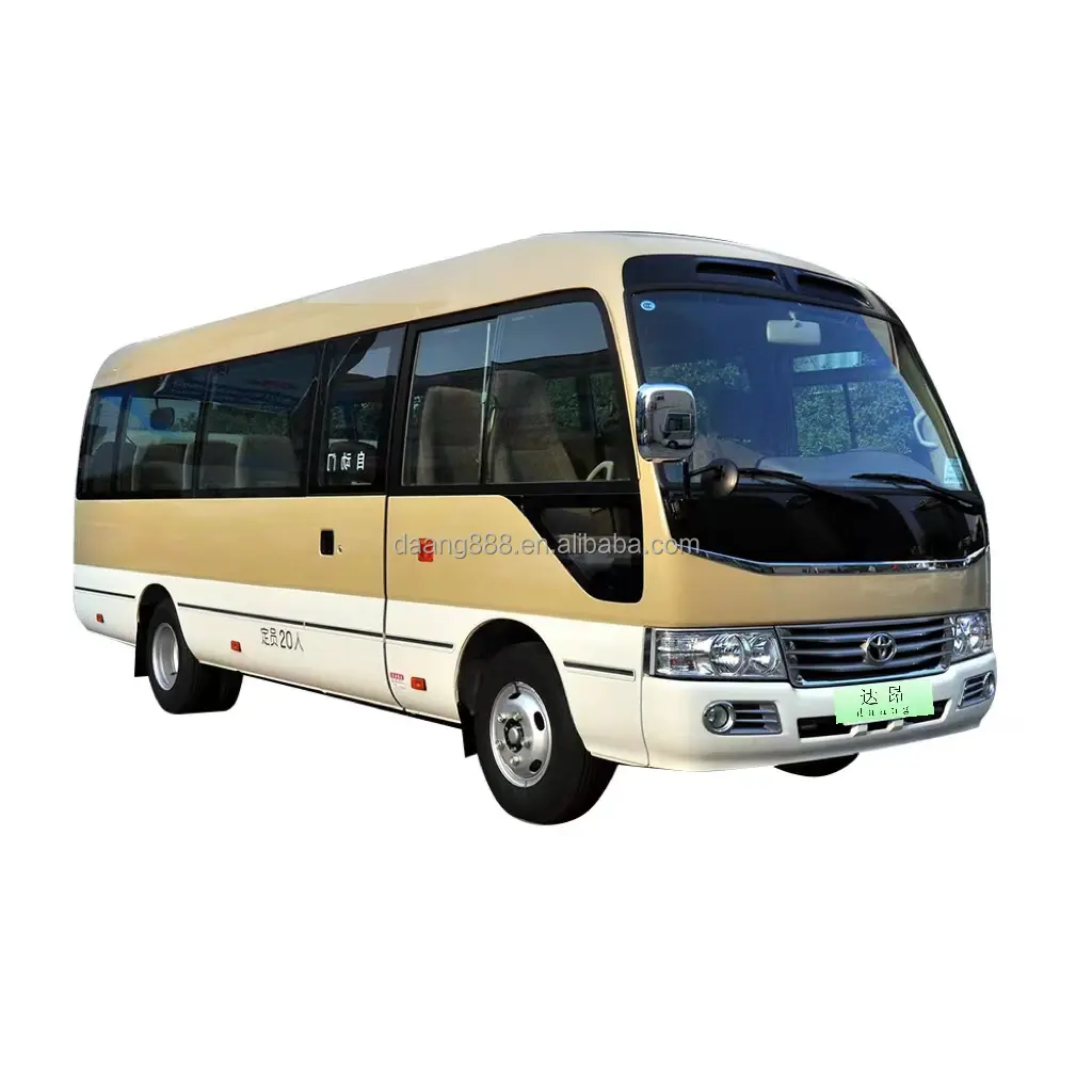 Hot Selling Good Condition gasoline 10-23 Seats luxury Toyota Coaster business Bus City Bus Mini Bus For Sale
