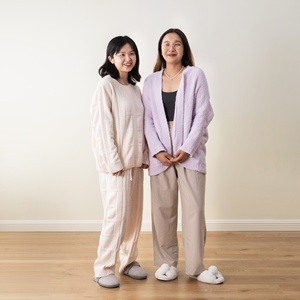 Ensemble de pyjamas doux, moelleux, chauds et confortables en polaire pour femmes, tenues de détente, pull en tricot à manches longues pour la maison - Product Image 6