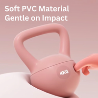 Kettlebell Ajustable Rellenable con Agua, Carcasa Vacía para Entrenamiento en Casa