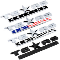 Édition TEXAS Emblème chromé Badge Autocollant Décalque pour Super Duty Pickup Truck Car Styles Accessoires extérieurs Modification
