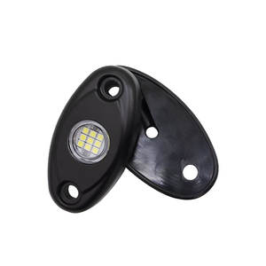 Luz LED monocromática de 12V 10W de gran venta, luz de chasis 9SMD, luz de roca con opción multicolor, luces decorativas de iluminación inferior universales para coche - Product Image 2