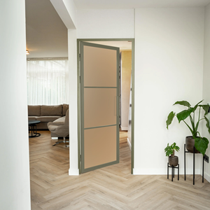 Puerta de Acero de Estilo Industrial para Loft, Ideal para Viviendas Modernas - Product Image 4