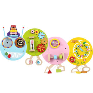 Panneau de jeu mural éducatif Montessori pour enfants de maternelle, jouet pour enfants de 2 à 4 ans, en <span class=keywords><strong>bois</strong></span> - Product Image 5