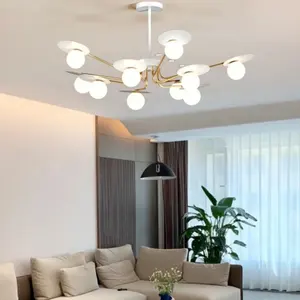 Led Kroonluchter Interieur Verlichting Nordic Kroonluchter Home Decor Moderne Slaapkamer Pendente Plafond Kroonluchter