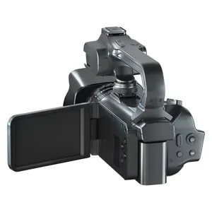 디지털 블로깅 카메라 레코더 18X 줌 4K 캠코더 디지털 카메라 사진 라이브 스트리밍 4 인치 화면 와이파이 웹캠 6