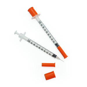 Seringue à insuline stérile médicale jetable en acier inoxydable et matériau PP 0,5 ml/1 ml Marque HN Certifiée CE Classe II - Product Image 4