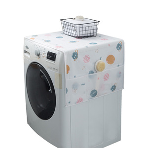 Refrigerator Dust Cover 54x130cm 60x180cm PEVA Material With Pockets For Kitchen <b>Storage</b> And Protection - Product Image 5