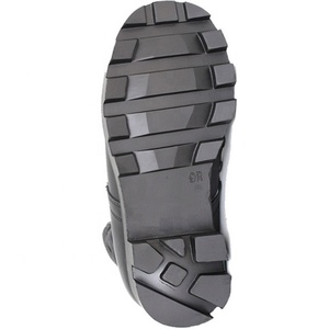 High Quality Comfortable <strong>Black</strong> Rubber <strong>Men</strong> Jungle <strong>Boots</strong> with Panama Outsole - Product Image 5