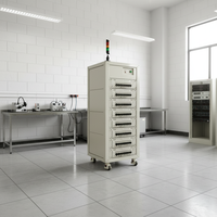 Probador de Capacidad de Batería de 5V60A y 32 Canales para Pruebas de Carga y Descarga de Celdas de Iones de Litio Cilíndricas y Prismáticas