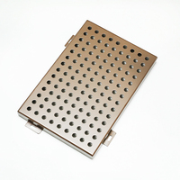 Tôle d'aluminium perforée antidérapante décorative pour panneaux de revêtement de sol de sécurité pour passerelles et ponts - Direct Usine