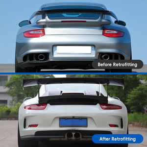 Panneau décoratif de hayon en fibre de carbone sèche style GT2RS pour mise à niveau de voiture, état neuf, compatible avec 911 991 (2011-2018) - Product Image 2