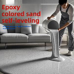 Phoenix Lion autolivellante <span class=keywords><strong>vernice</strong></span> <span class=keywords><strong>per</strong></span> pavimenti in sabbia epossidica facile da applicare con <span class=keywords><strong>vernice</strong></span> artistica <span class=keywords><strong>per</strong></span> effetto pavimento in <span class=keywords><strong>marmo</strong></span> e cemento - Product Image 3