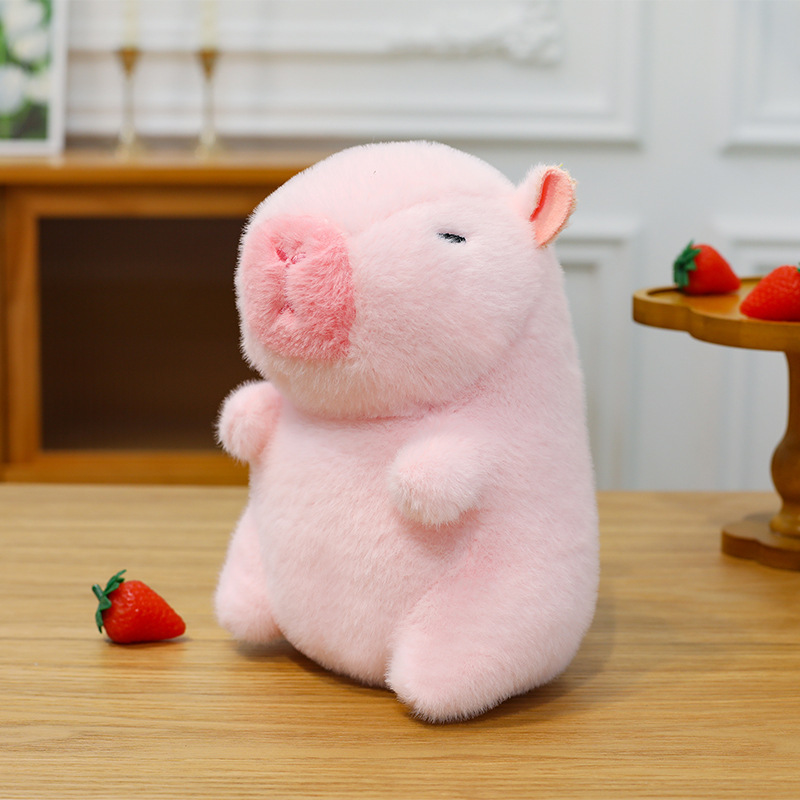 carpincho rosa de 25cm