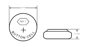 LR60 <span class=keywords><strong>SR621SW</strong></span> 364 AG1 Pile CE 1.5V Vente en gros Pile bouton pour montre Piles pour micro écouteurs - Product Image 3