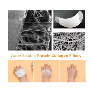 R Water Soluble High <strong>Prime</strong> Silk Collagen Film Collagen Hydrating Face Mask Moisturizing Reduce Fine Lines Melting Collagen Film - Product Image 4
