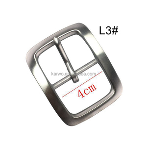 Оптовая Продажа с фабрики 40 мм прочная пряжка для ремня из нержавеющей стали 1-1/2 дюймов пряжка для мужчин - Product Image 1