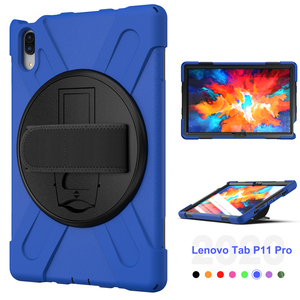 <span class=keywords><strong>Lenovo</strong></span> <span class=keywords><strong>Tab</strong></span> <span class=keywords><strong>P11</strong></span> <span class=keywords><strong>Pro</strong></span> 11.5 étui en silicone robuste antichoc <span class=keywords><strong>housse</strong></span> de protection pour tablette fabriqué avec du matériel PC - Product Image 5