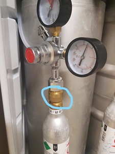 Adaptador de latón para el hogar, regulador de CO2 <span class=keywords><strong>SodaStream</strong></span> TR21 a W21.8, tanque de cerveza para peces de acuario/cerveza casera - Product Image 6